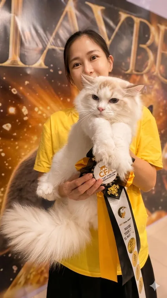 น้องแมวแร็กดอลล์ ผู้ชายเกรดประกวด