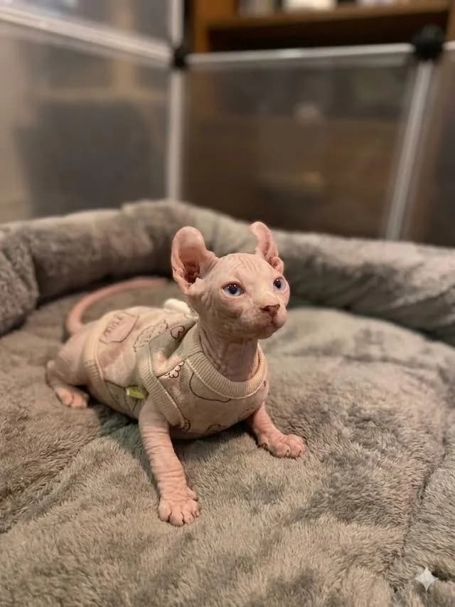 ลูกแมวสฟิงส์ เพศชายขายาว